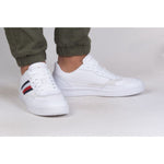 Tommy Hilfiger Court Cupsole Retro Lth Stripes M FM0FM04828YBS Cipő - Sportmania.hu