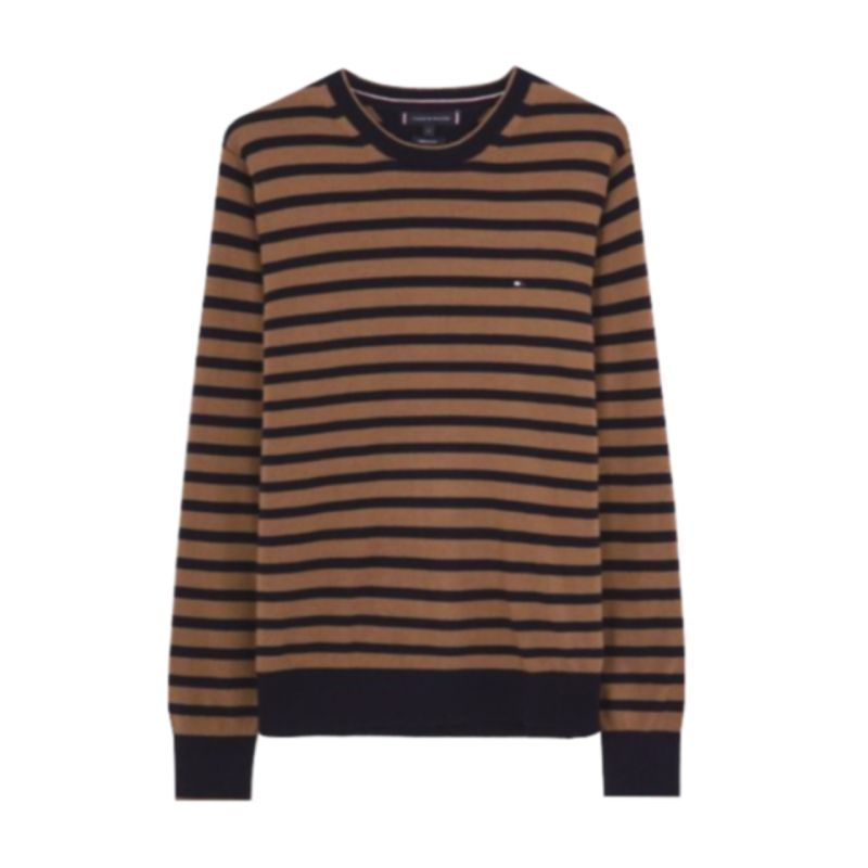 Tommy Hilfiger Fine Gauge Merino Tipped C Neck Sweater M MW0MW25410 Pulóver - Sportmania.hu