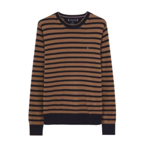 Tommy Hilfiger Fine Gauge Merino Tipped C Neck Sweater M MW0MW25410 Pulóver - Sportmania.hu