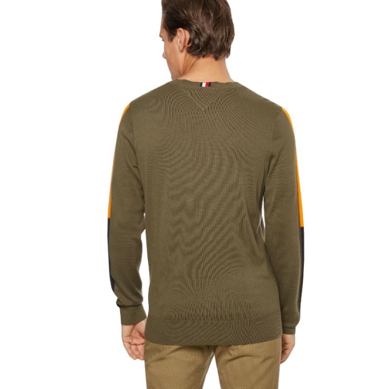 Tommy Hilfiger Sleeve M MW0MW22811 sweater Pulóver - Sportmania.hu