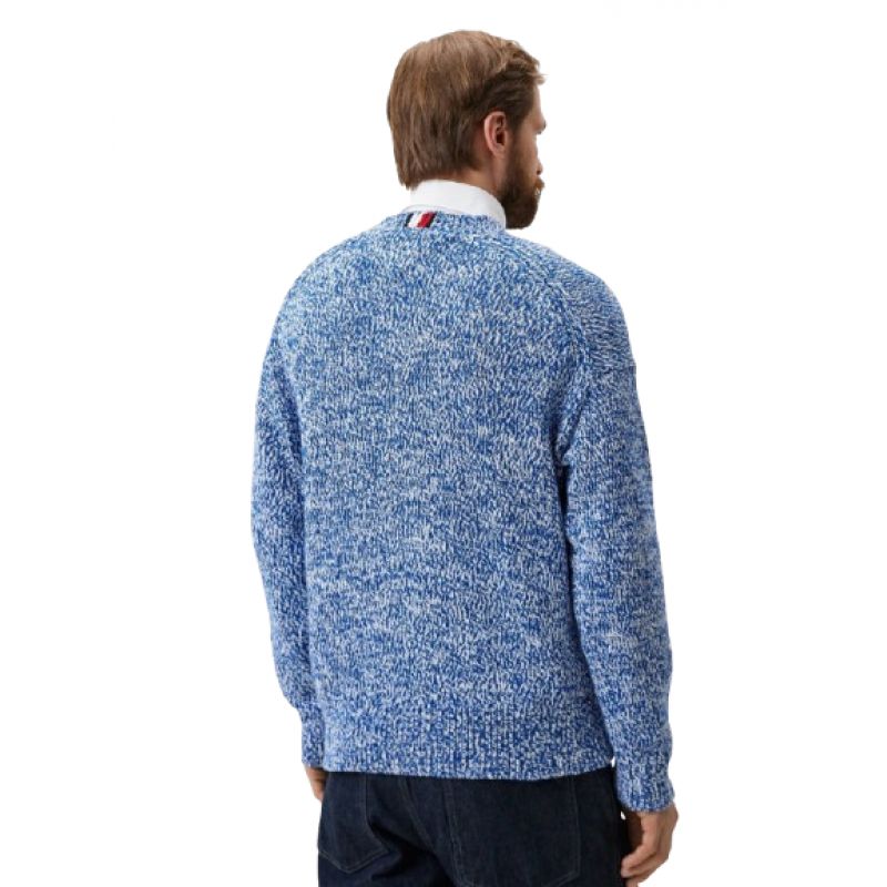 Tommy Hilfiger Slub Mouline M MW0MW33500 sweater Pulóver - Sportmania.hu