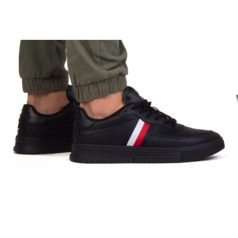 Tommy Hilfiger Supercup Leather Stripes M Utcai férfi FM0FM048240GQ