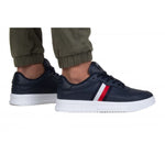 Tommy Hilfiger Supercup Leather Stripes M Utcai férfi FM0FM04824DW5