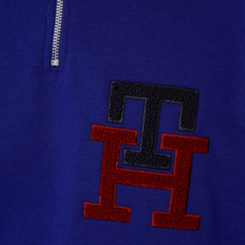 Tommy Hilfiger Thl Essentials Half Zip Top M MW0MW27383 sweatshirt Pulóver - Sportmania.hu
