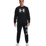 Under Armour Armor UA Rival Terry Logo Crew férfi Pulóver 1370391001