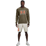 Under Armour Armor UA Rival Terry Logo Crew férfi Pulóver 1370391361