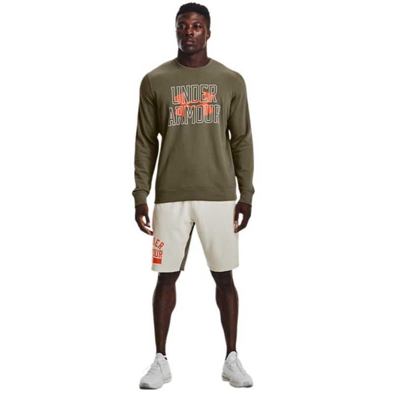 Under Armour Armor UA Rival Terry Logo Crew férfi Pulóver 1370391361