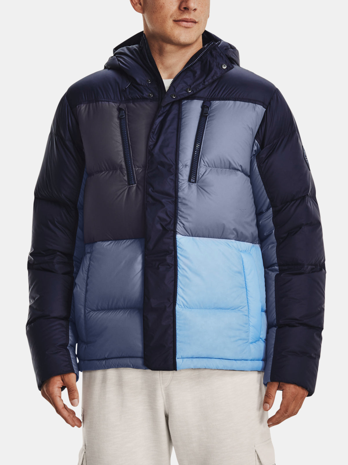 Under Armour CGI Down Storm Blocked Storm Jkt kék férfi kabát