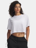 Under Armour Dámské triko UA W WM CROP SS-WHT női
