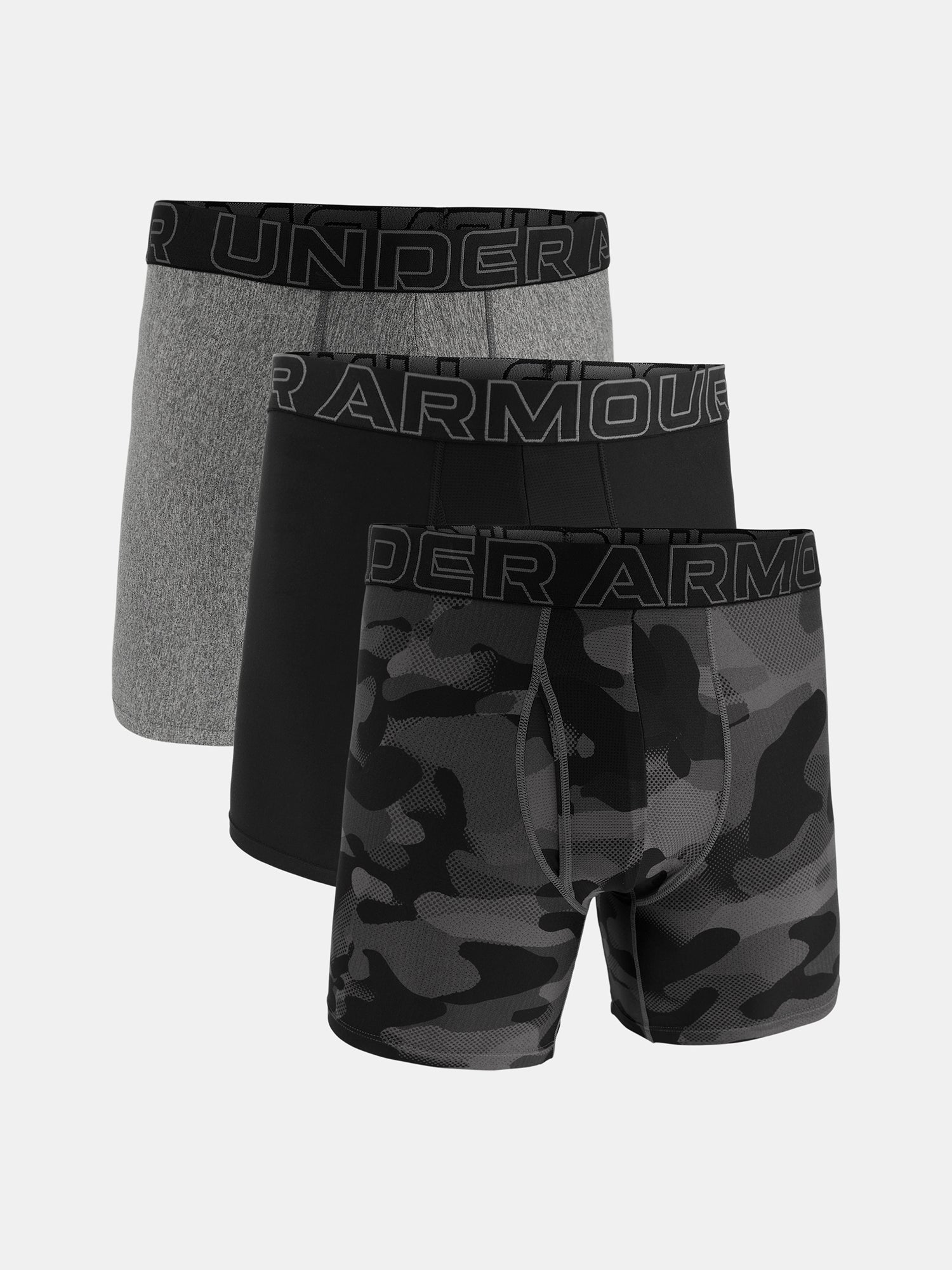 Under Armour Férfi boxer M UA Perf Tech Nov 6in (3db) alsónemű