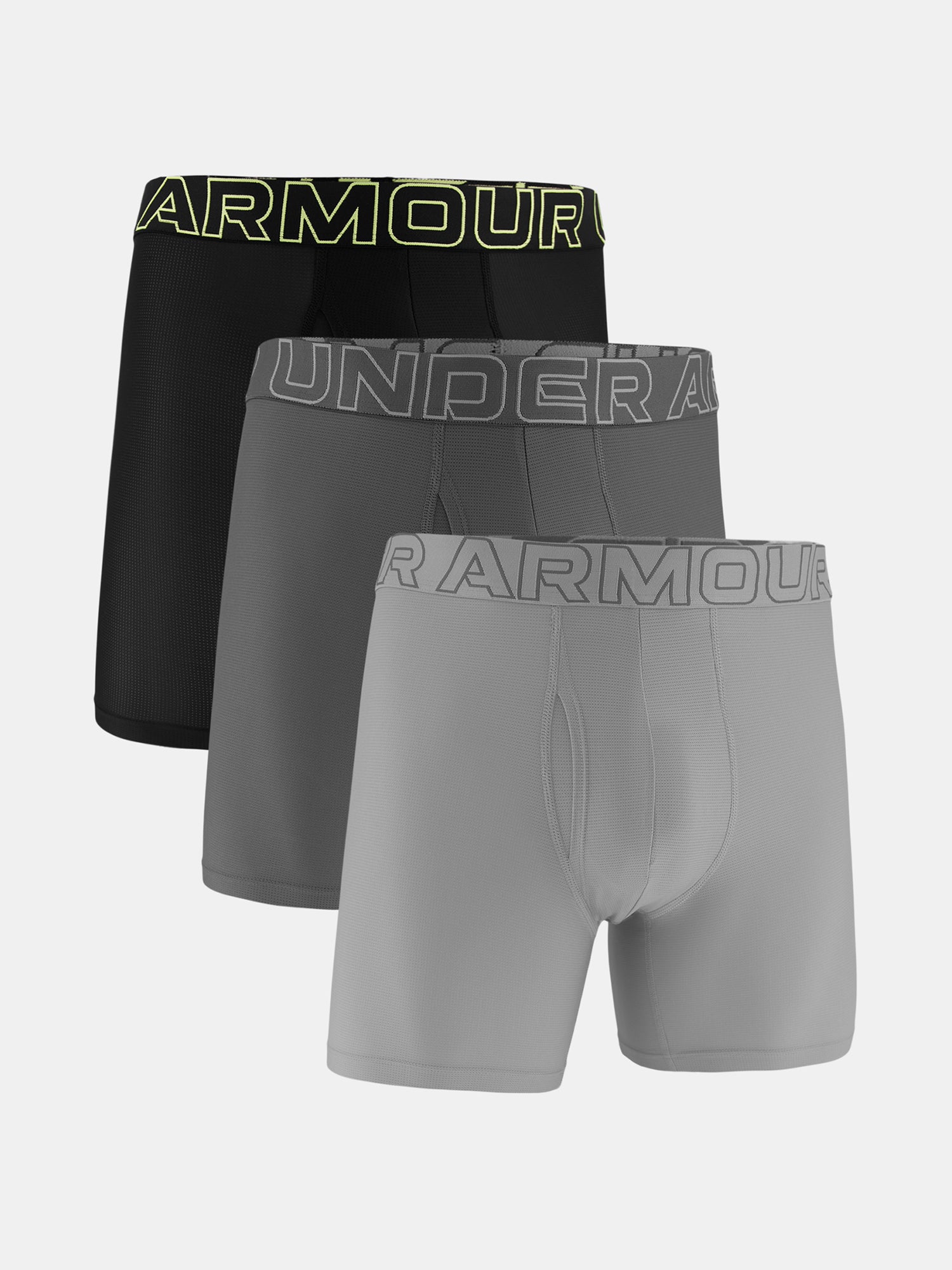 Under Armour Férfi boxer Ua Performance Tech Mesh - Solid 6in - alsónemű