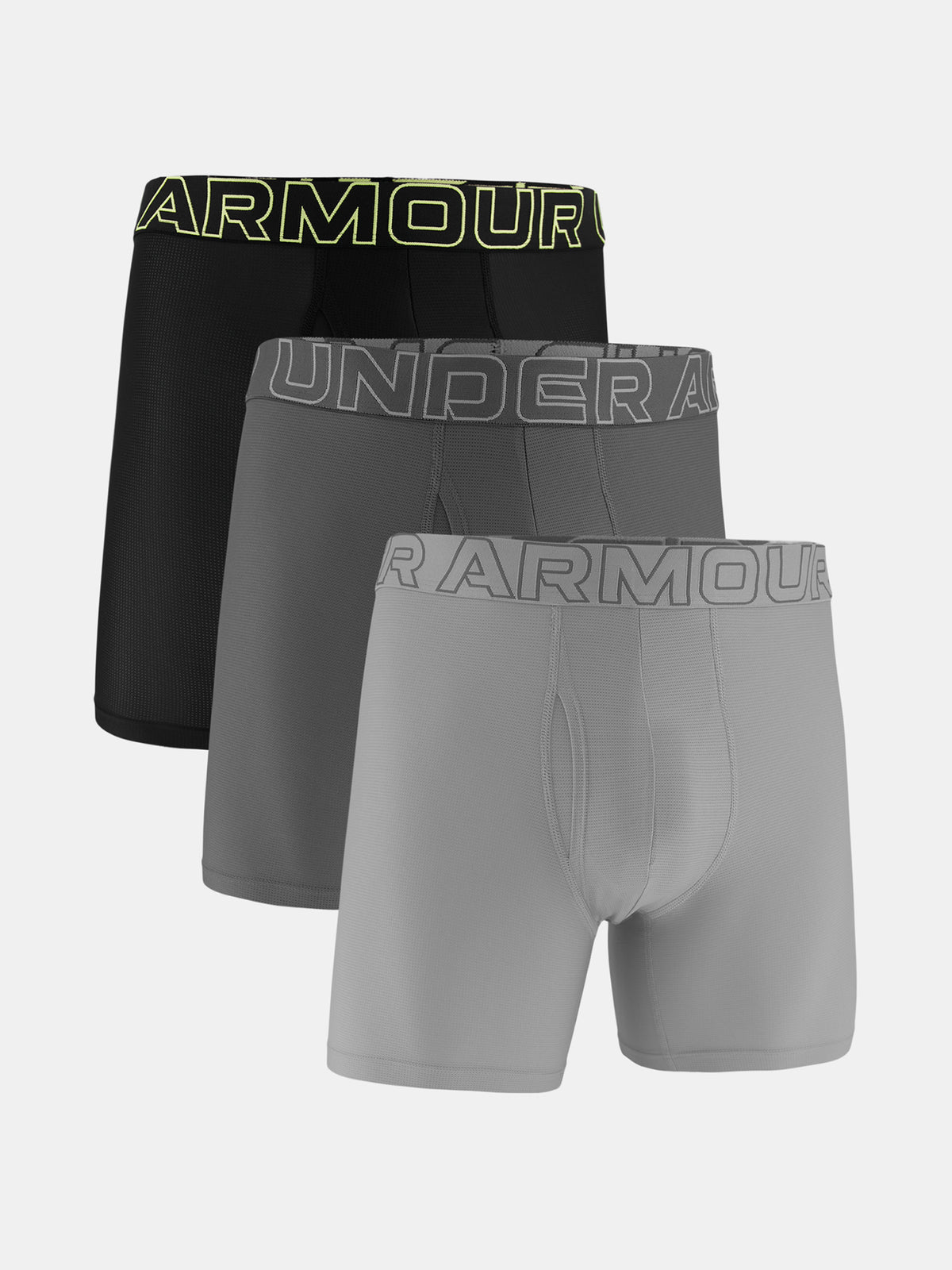 Under Armour Férfi boxer Ua Performance Tech Mesh - Solid 6in - alsónemű