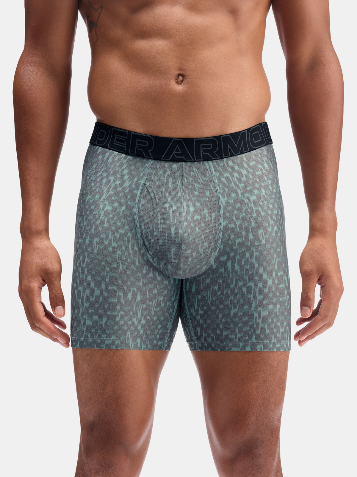 Under Armour Férfi boxer Ua Performance Tech - Print 6in - 1pk alsónemű