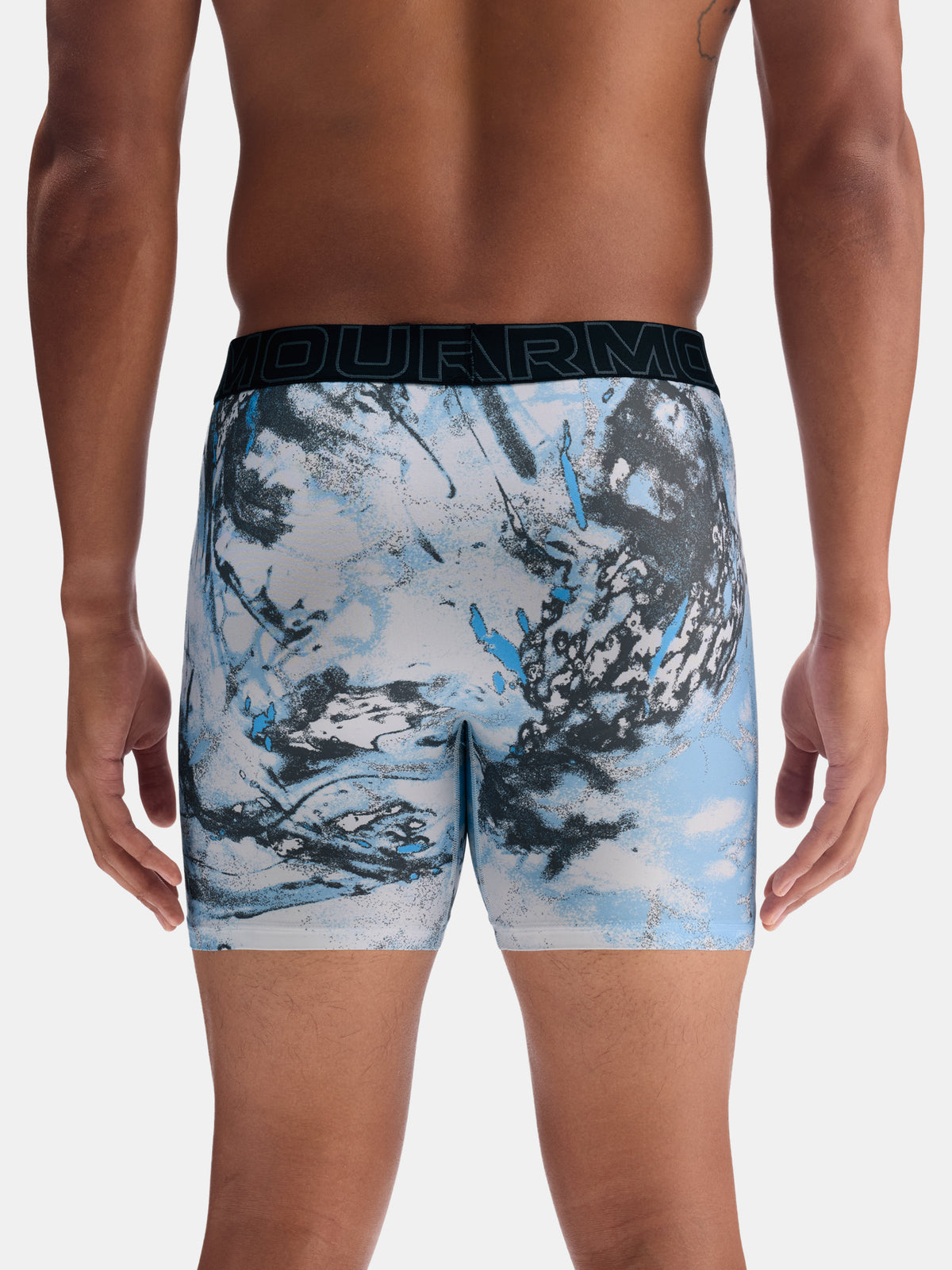 Under Armour Férfi boxer Ua Performance Tech - Print 6in - 1pk alsónemű