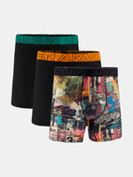 Under Armour Férfi boxeralsó UA Perf Tech Mesh - Graphic - 3pk színes alsónemű