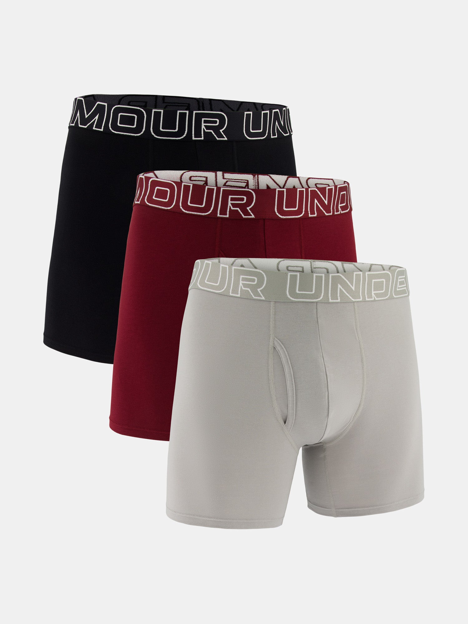 Under Armour Férfi boxeralsó UA Performance Cotton - Solid 6 - 3pk alsónemű, színes