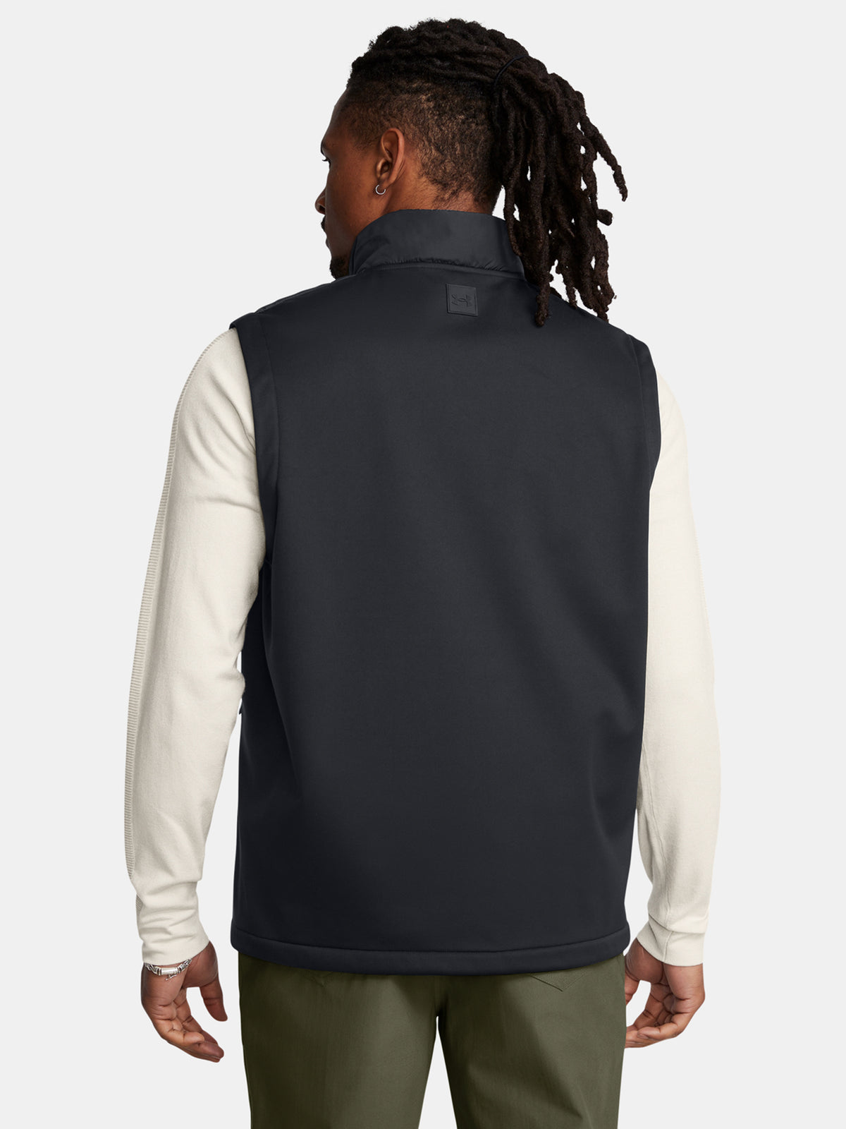 Under Armour Férfi DRIVE PRO INSULATED VEST fekete Sportmelltartó Sportmelltartó