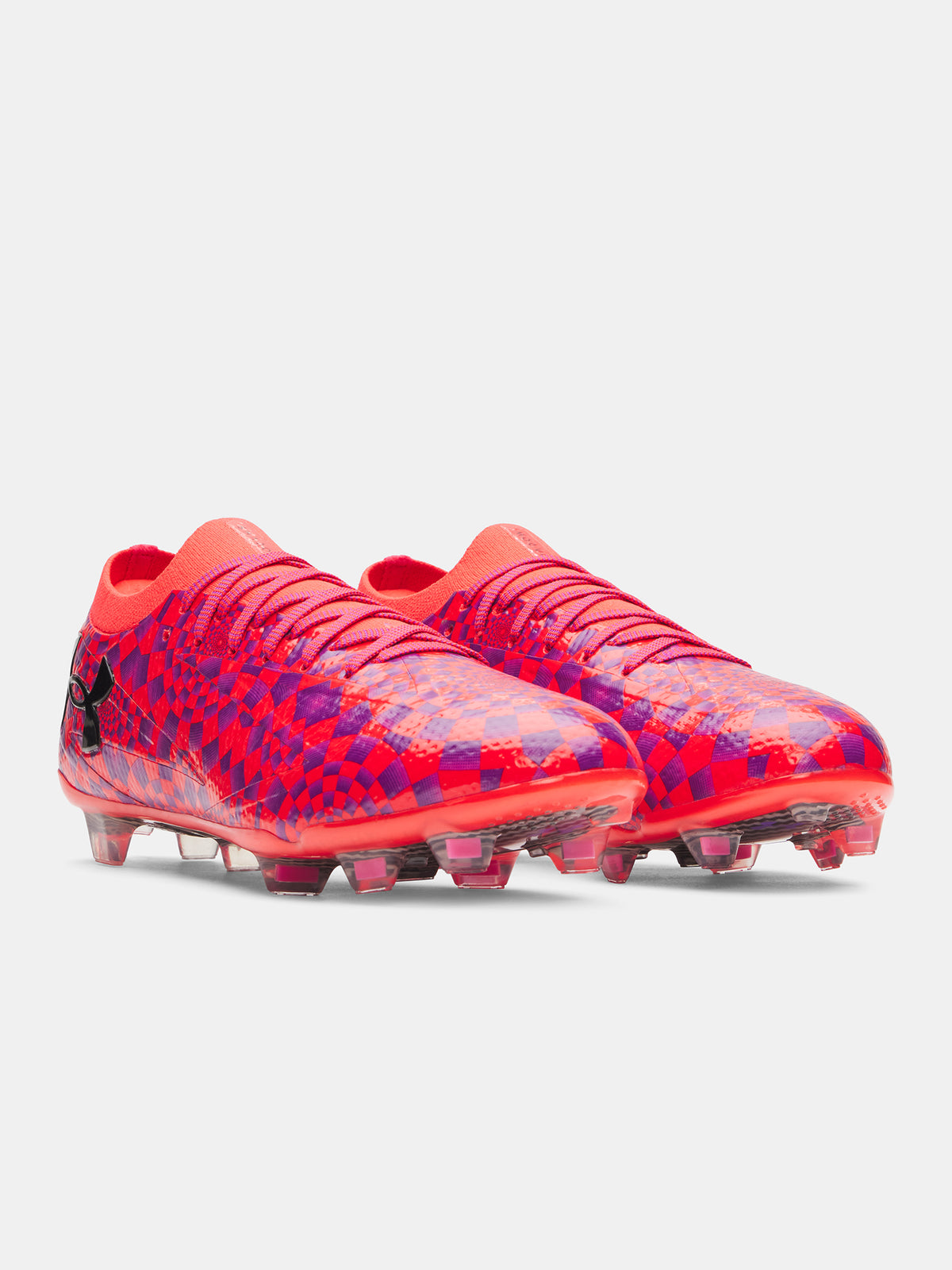 Férfi focicipők Under Armour UA Shadow Elite 3 FG AMP piros focicipő