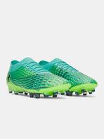 Férfi futballcipő Under Armour UA Magnetico Elite 5 FG-GRN zöld focicipő