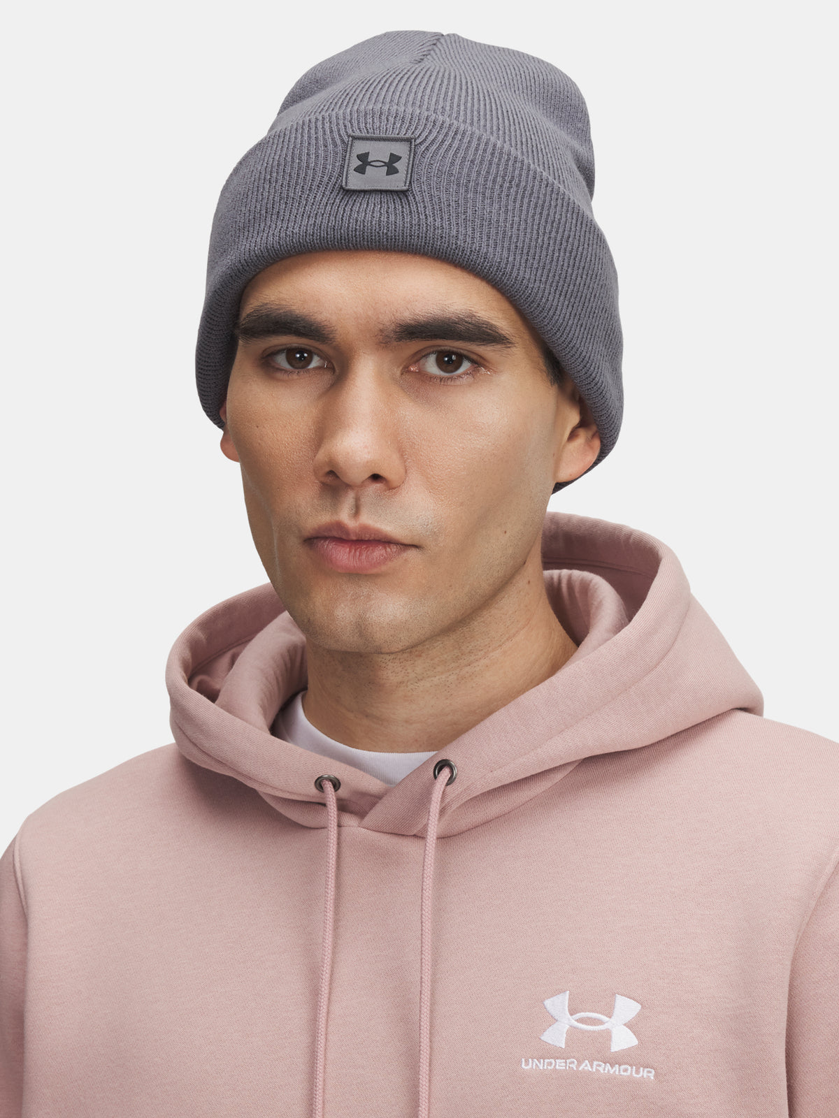 Under Armour Férfi Halftime Beanie-GRY Kötött sapka