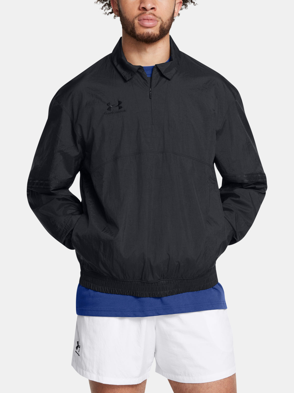Under Armour Férfi kabát UA M's 96 Terrace Drill Top Kapucnis pulóver