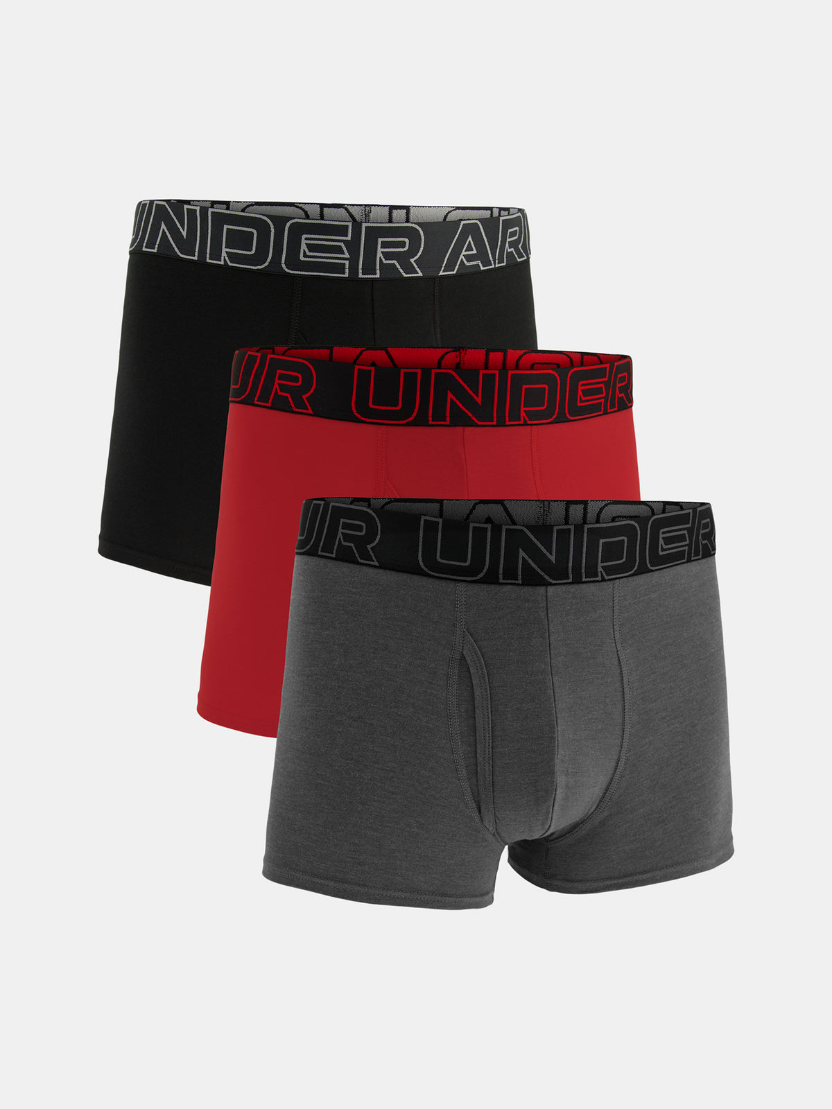 Under Armour Férfi M UA Perf Cotton 3in boxeralsó (3db) alsónemű