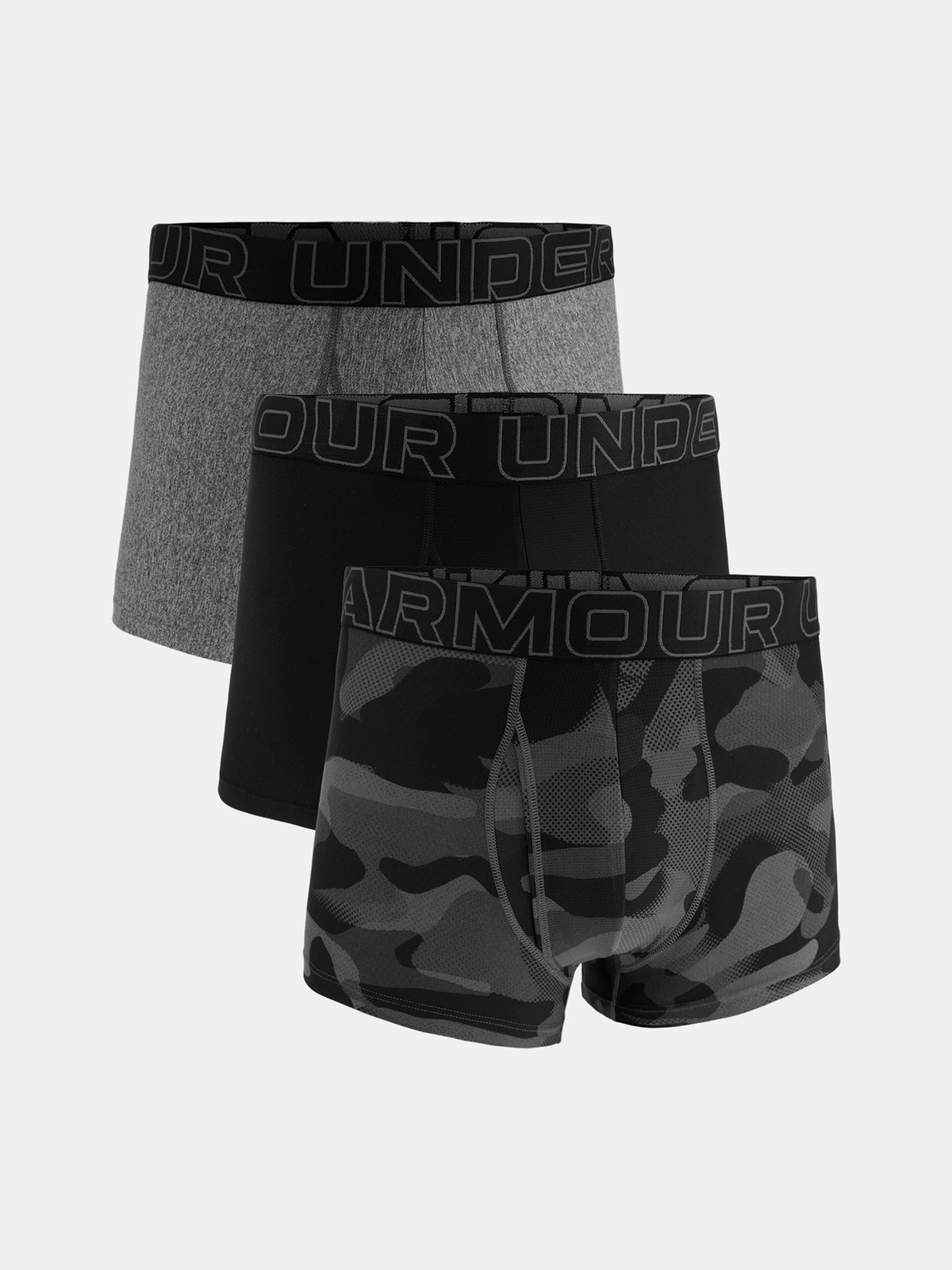 Under Armour Férfi M UA Perf Tech Nov 3in boxeralsó (3db) alsónemű