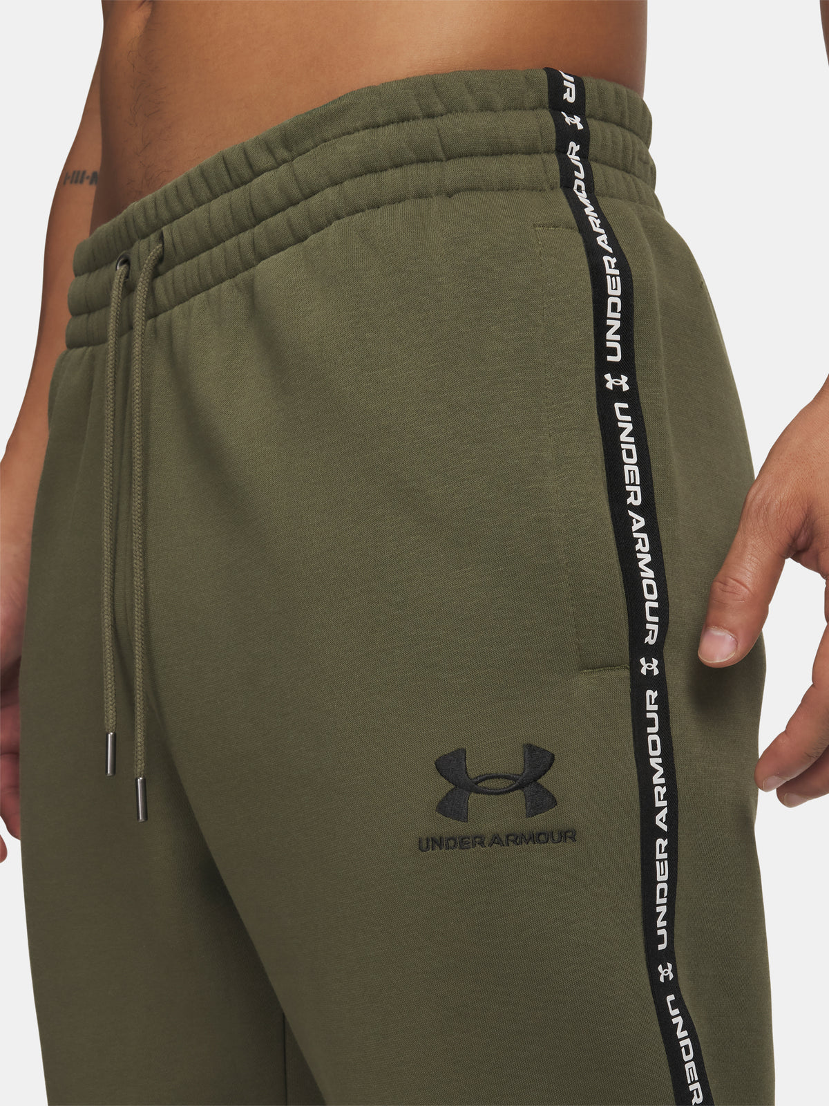 Under Armour Férfi melegítõ UA Icon Fleece Jgr Taping polár pulóver