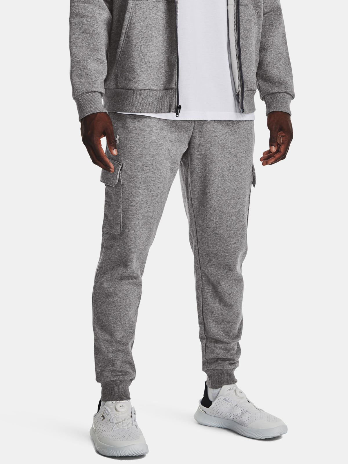 Under Armour Férfi melegítõalsó UA Rival Fleece Cargo Jogger Nadrág