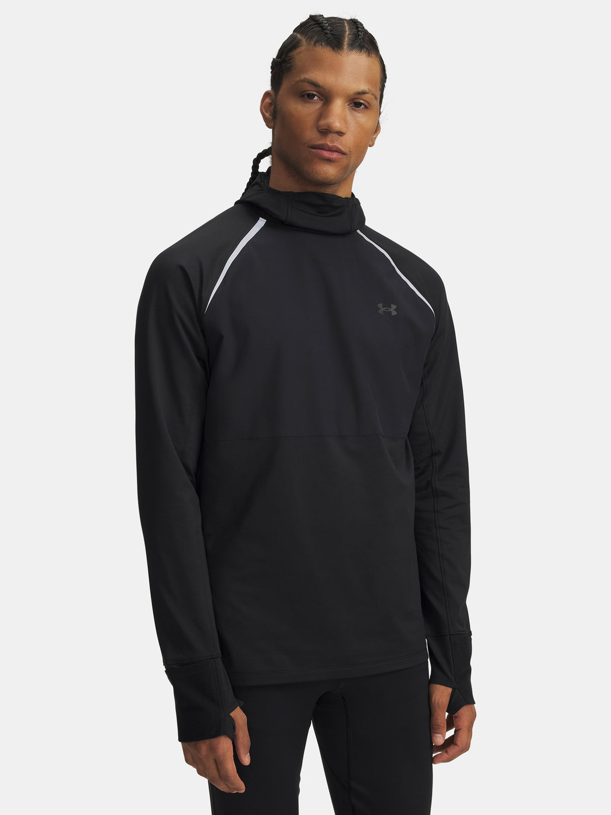 Under Armour Férfi póló UA Velociti Pro CW Balaclava-BLK Pulóver