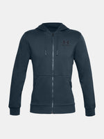 Under Armour Férfi Rival Fleece AMP FZ HD kapucnis felsõ kék kapucnis pulóver