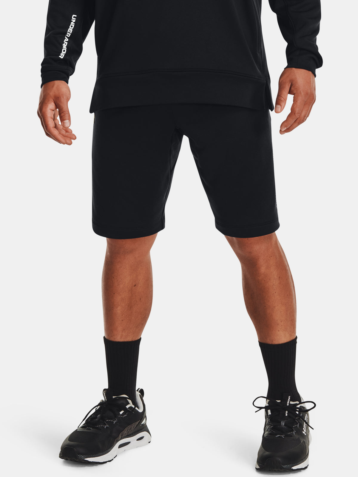 Under Armour Férfi rövidnadrág ARMOUR TERRY SHORT fekete nadrág