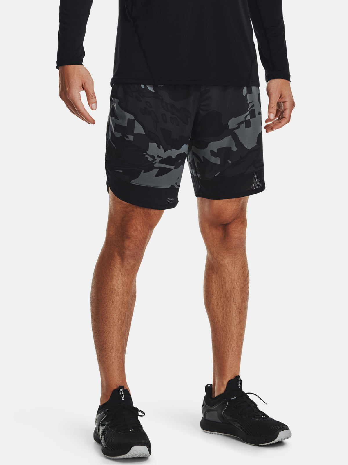 Under Armour Férfi rövidnadrág Train Stretch Camo Sts nadrág, szürke