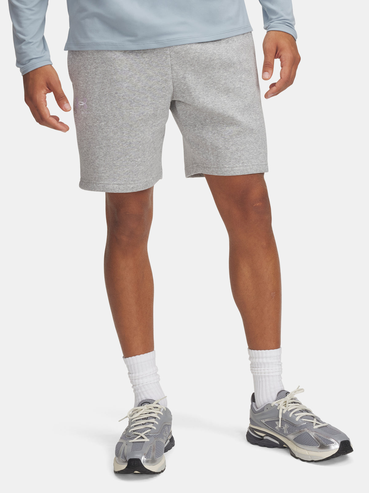 Under Armour Férfi rövidnadrág UA Icon Fleece -GRY short