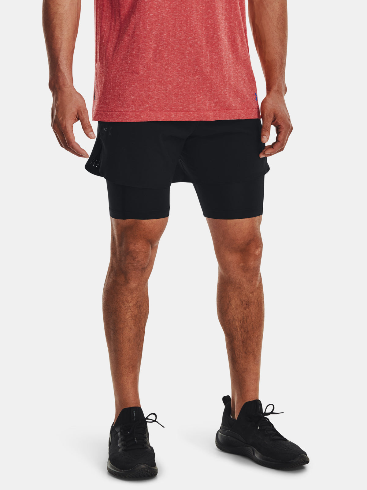 Under Armour Férfi rövidnadrág UA Peak Woven 2in1 Sts Short