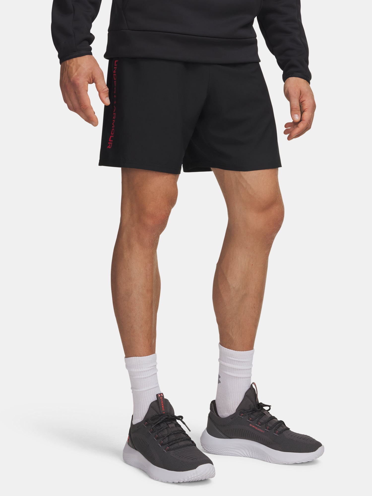 Under Armour Férfi rövidnadrág UA Tech Woven Wordmark fekete nadrág