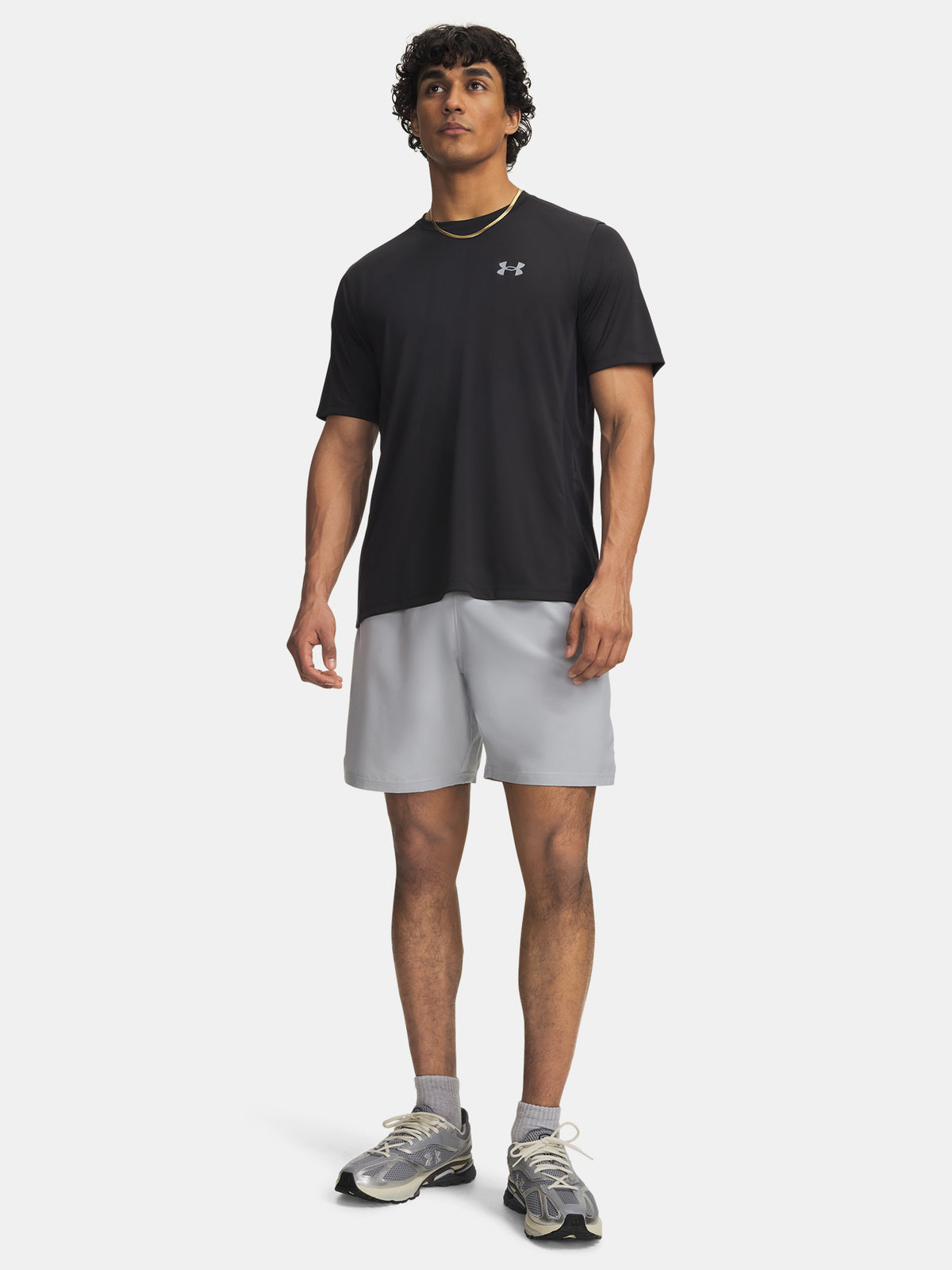 Under Armour Férfi rövidnadrág UA Tech Woven Wordmark nadrág 1383356-015