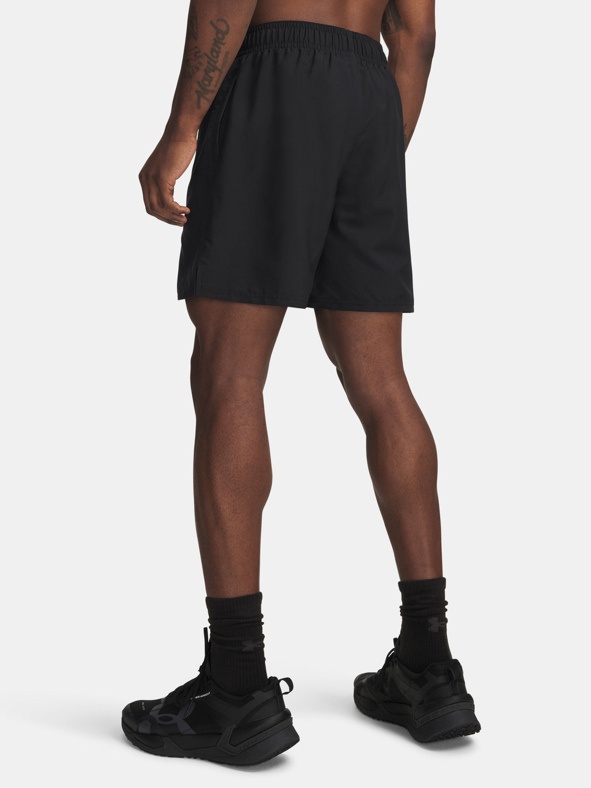 Under Armour Férfi rövidnadrág UA Tech Woven Wordmark nadrág, fekete
