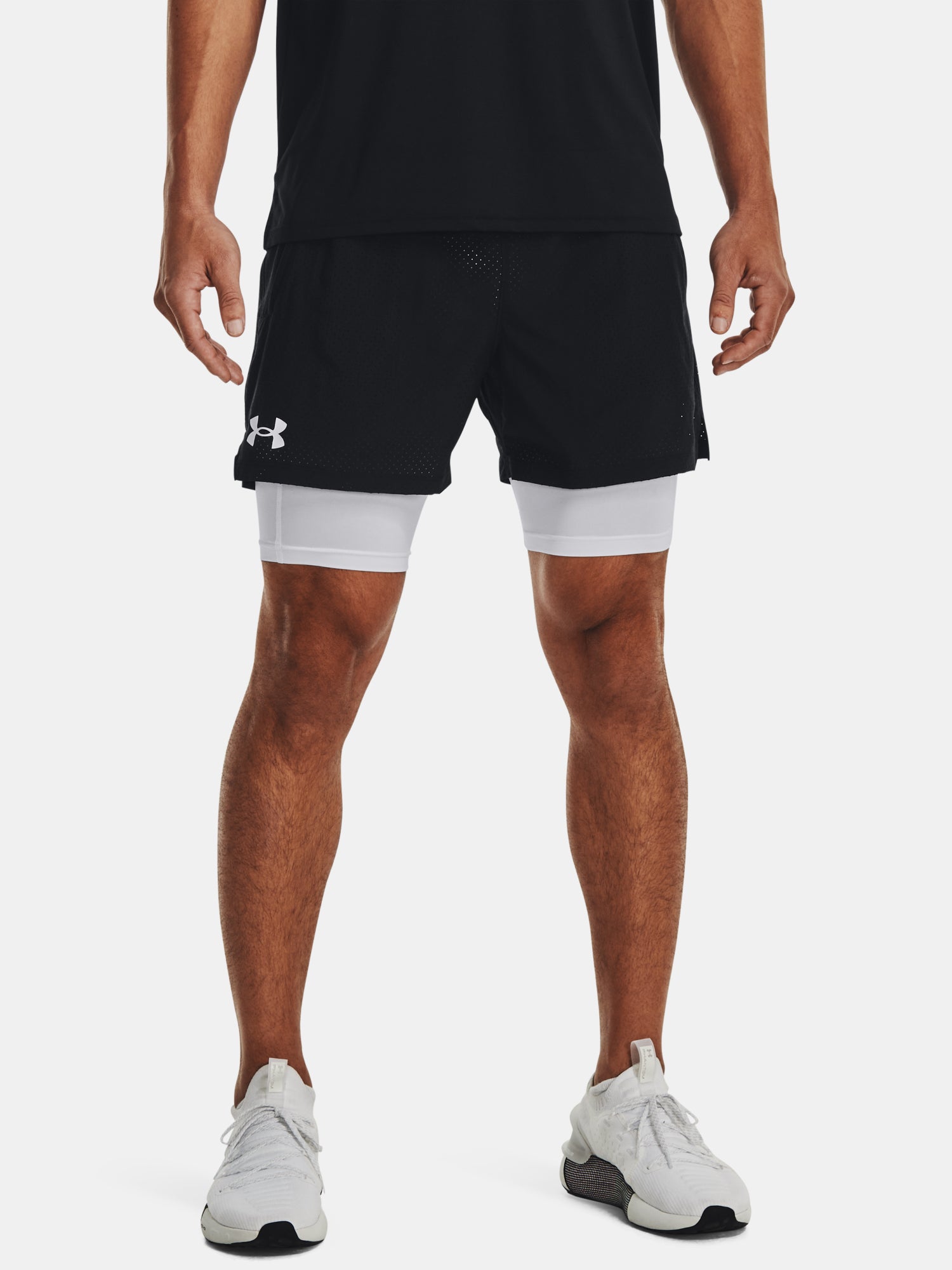 Under Armour Férfi rövidnadrág UA Vanish Wvn 2in1 Vent Sts nadrág, fekete