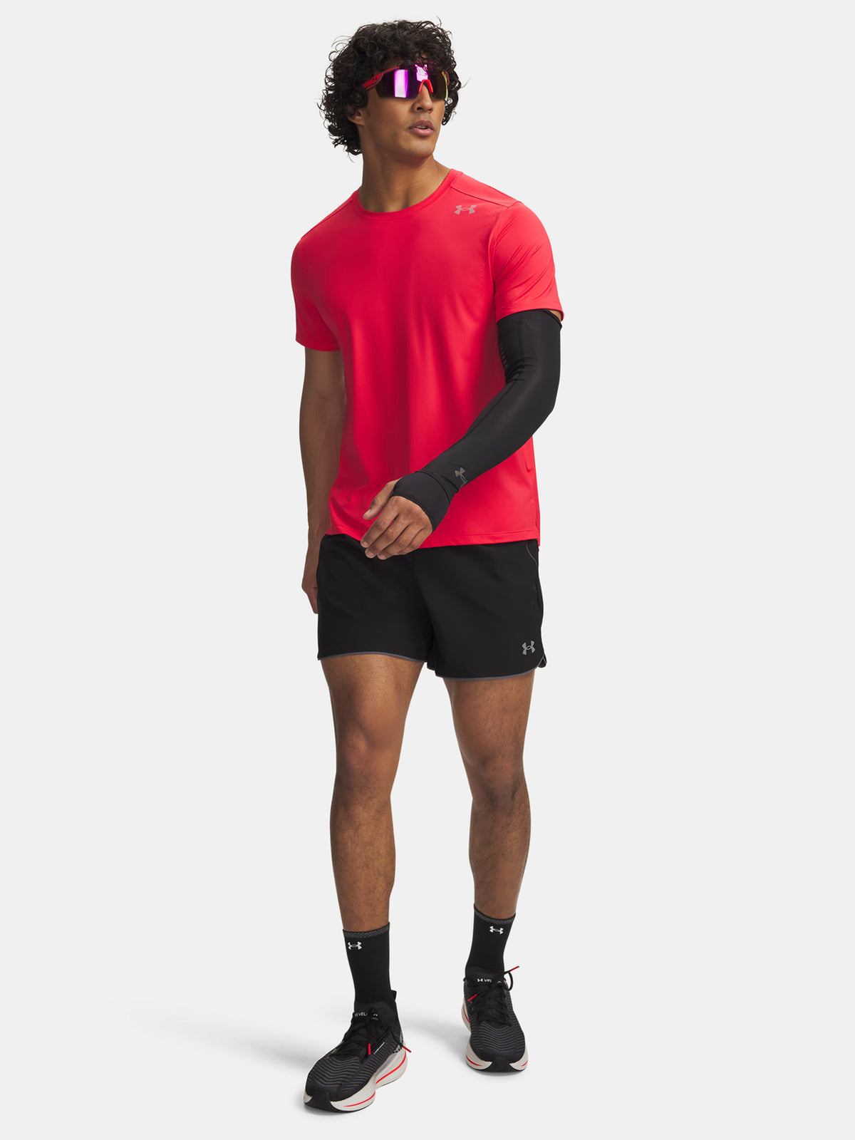 Under Armour Férfi rövidnadrág UA Velociti Pro 5in Short-BLK fekete nadrág