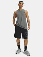 Férfi rövidnadrág Under Armour UA Rival LW Graphic fekete nadrág