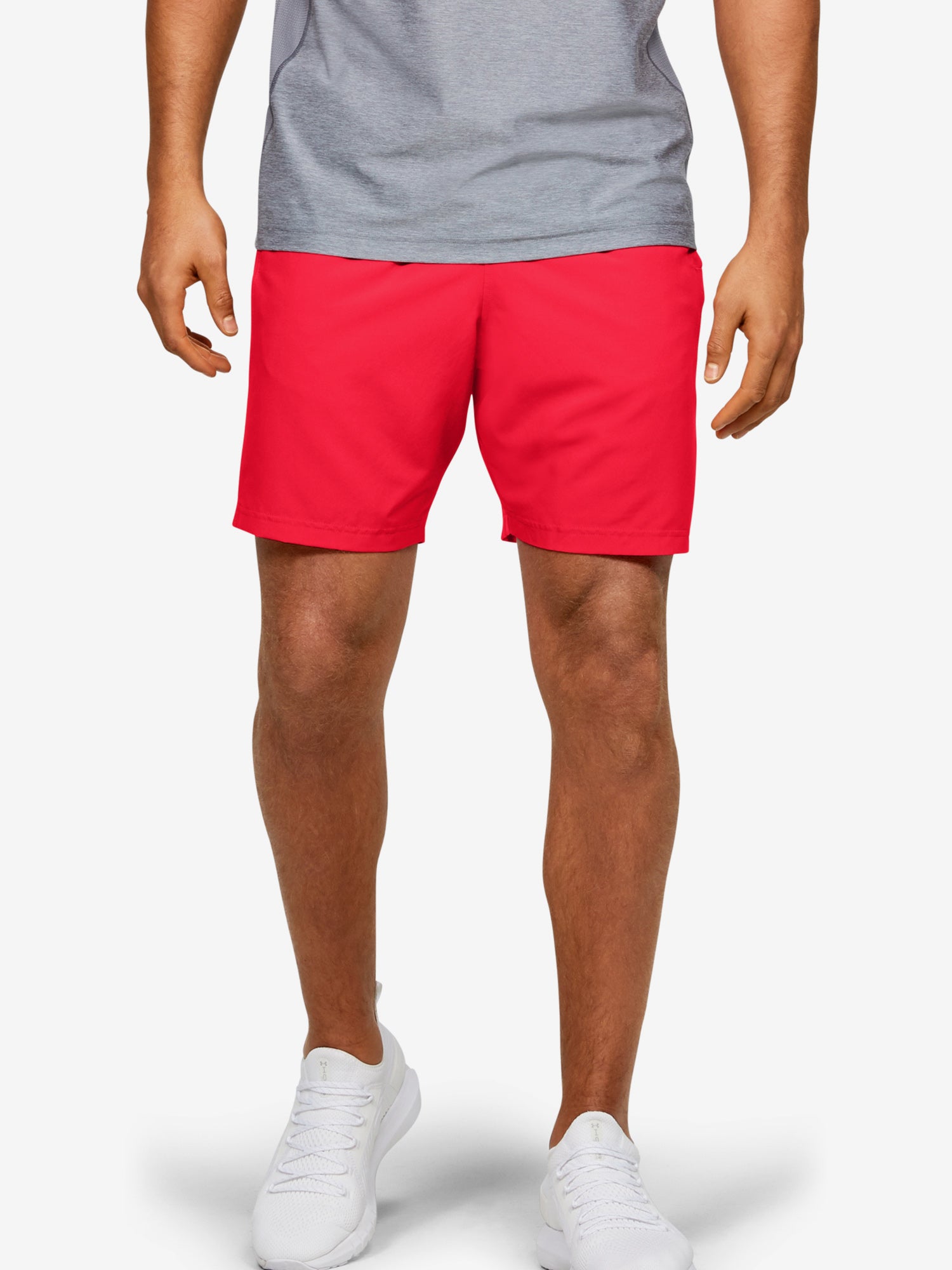 Under Armour Férfi rövidnadrág Woven Graphic Wordmark nadrág, piros
