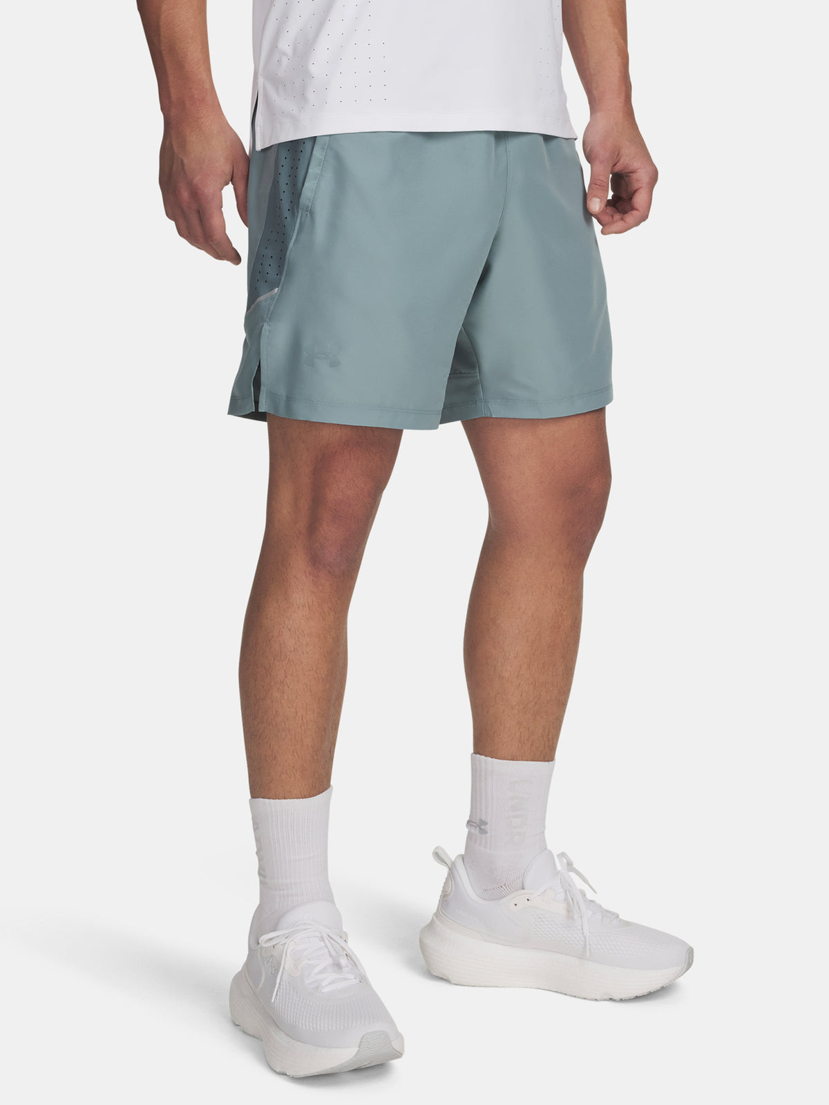 Under Armour Férfi Short UA LAUNCH PRO 2n1 7\'\' SHORTS-GRN Short