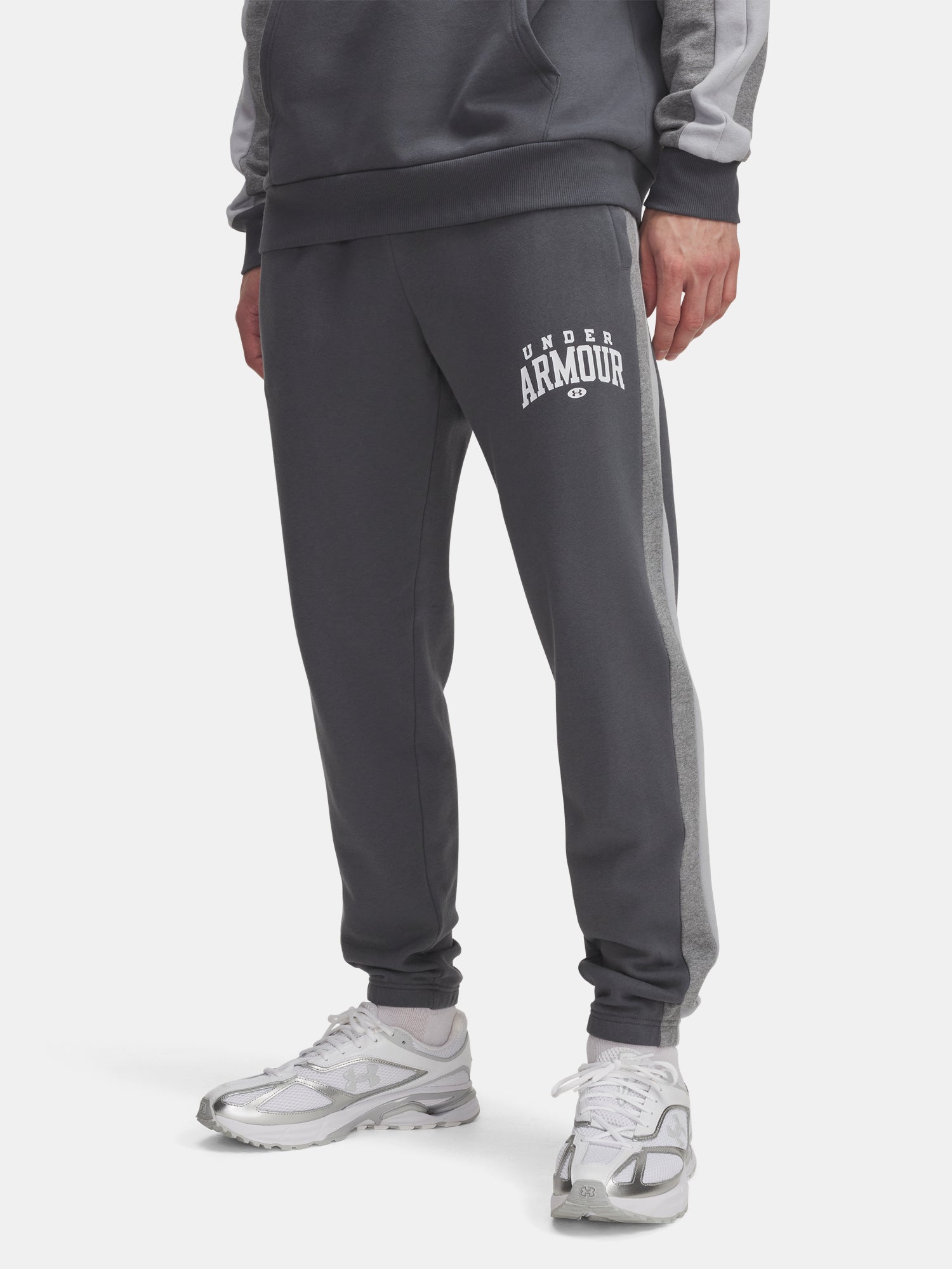 Under Armour Férfi sportnadrág UA Rival Flc CB Pants-GRY Nadrág