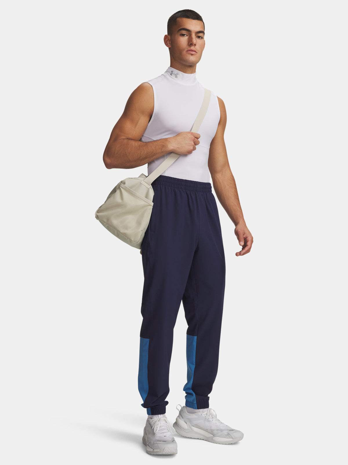 Under Armour Férfi sportnadrág UA Tech Utility Woven nadrág, kék