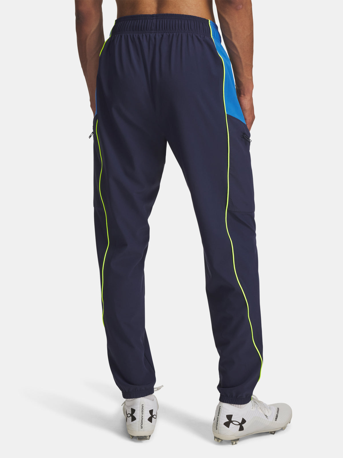 Férfi sportnadrág Under Armour UA M Challenger Warm-Up Pn kék nadrág