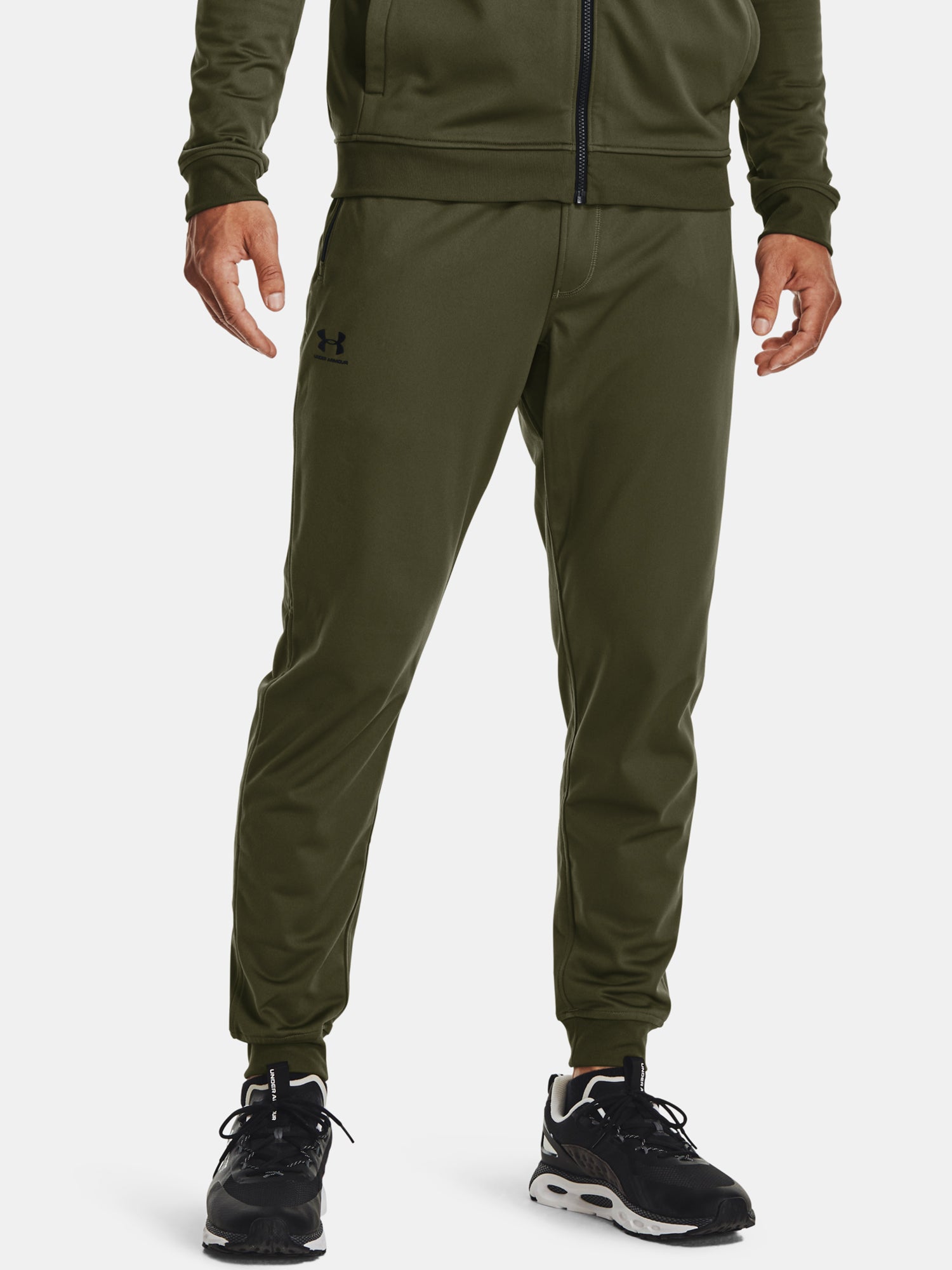 Under Armour Férfi SPORTSTYLE TRICOT JOGGER zöld nadrág
