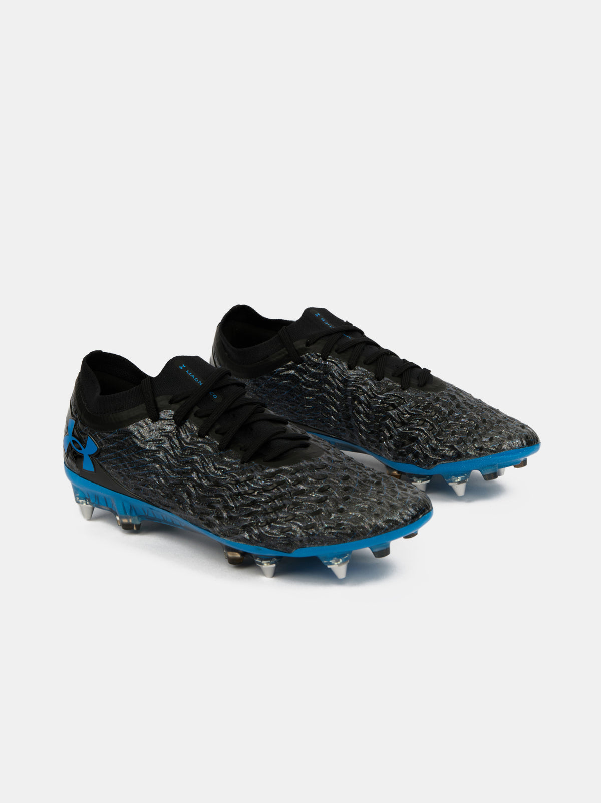 Férfi stoplis cipő Under Armour UA TM Magnetico Elite 5 HYB fekete focicipő