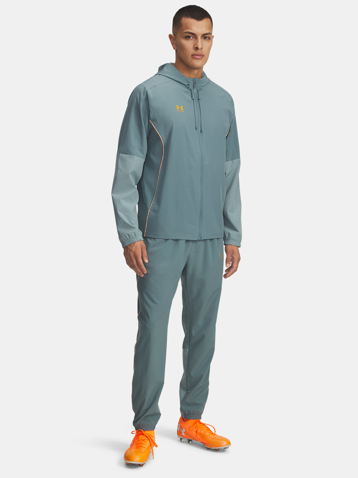 Under Armour Férfi szett UA Challenger Pro Trcksuit-BLU melegítő, zöld