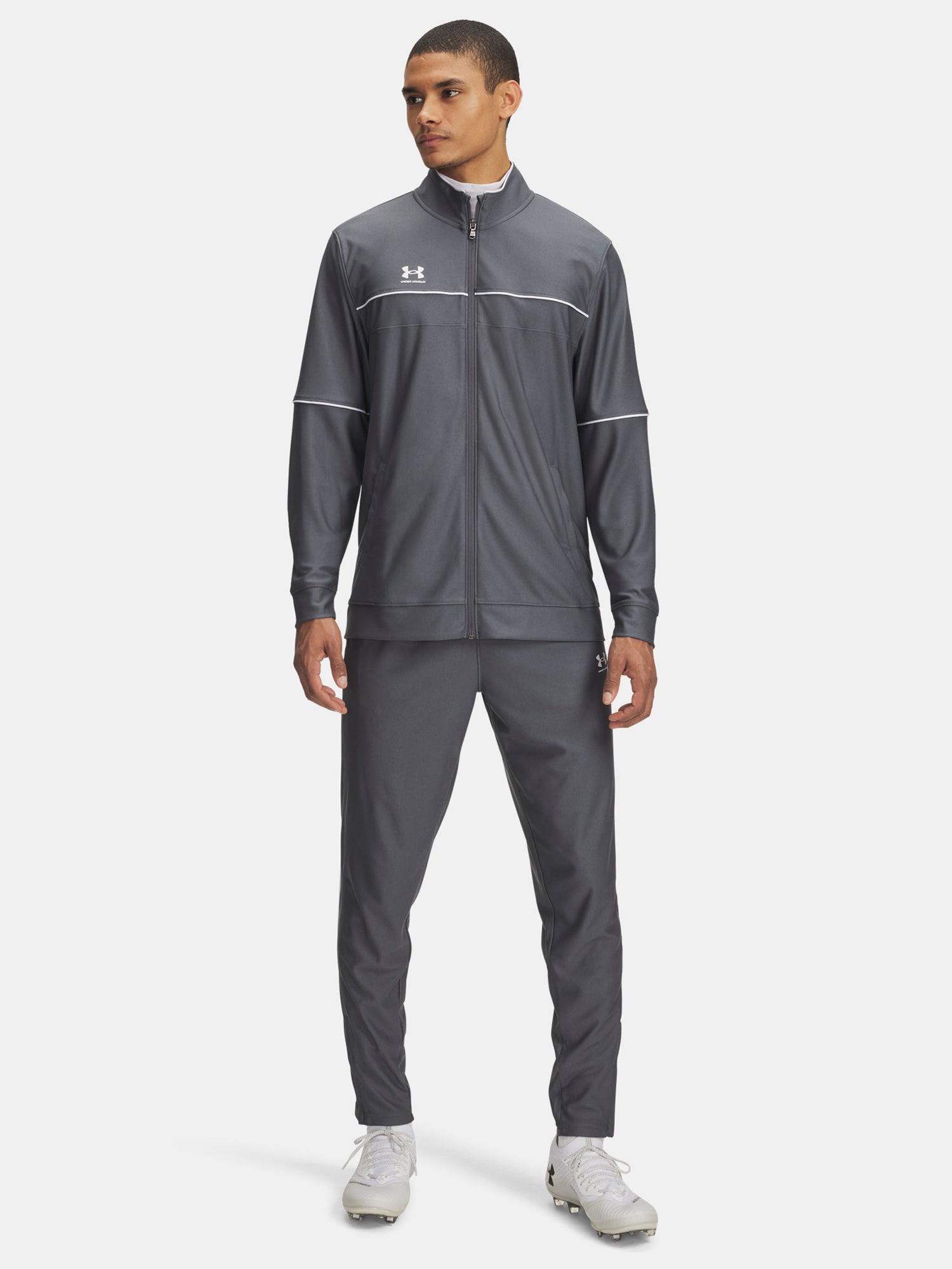 Under Armour Férfi szett UA Challenger Tracksuit-GRY Melegítő